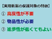 特許実用新案の違い|中川特許事務所|東京・神奈川・藤沢の考案・技術・アイデアの実用新案登録をするための特許庁への手続の代行、実用新案権に関する調査および管理、契約仲介、紛争解決、輸入差止を代行する神奈川県横浜市の弁理士事務所